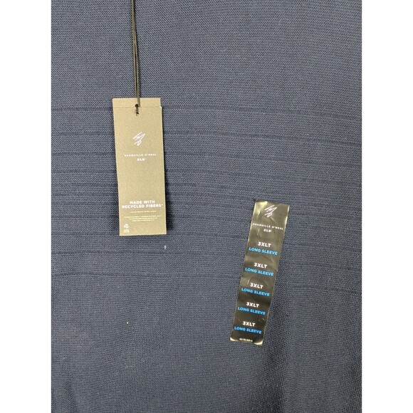 Brand New Shaquille O'Neal Sweater Men 3XLT Navy Blue Long Sleeves Crewneck Knit - Picture 2 of 6